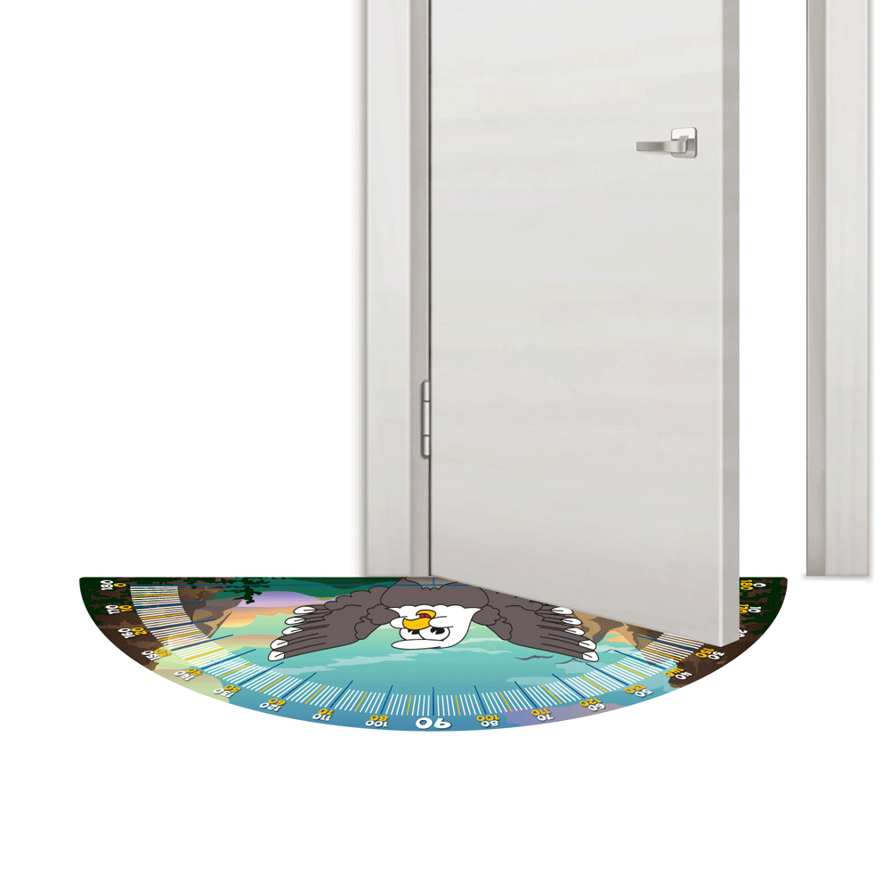 Protractor Sticker