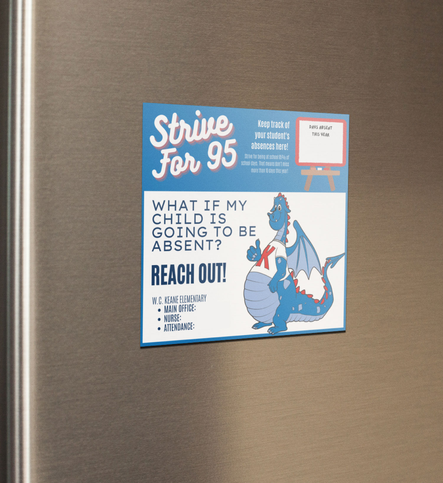 Mascot Message Magnets - Image 3