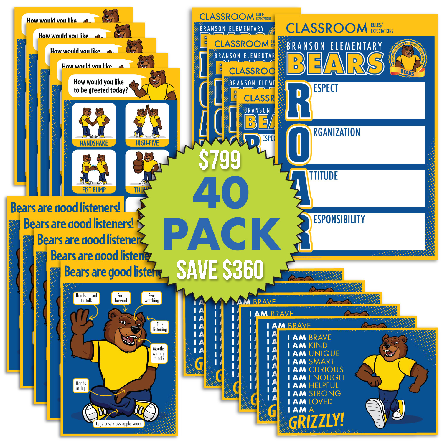 SEL Poster Pack - 40 Pack
